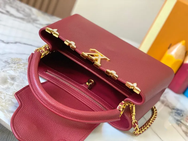 LV Capucines Bags-938 - Image 8