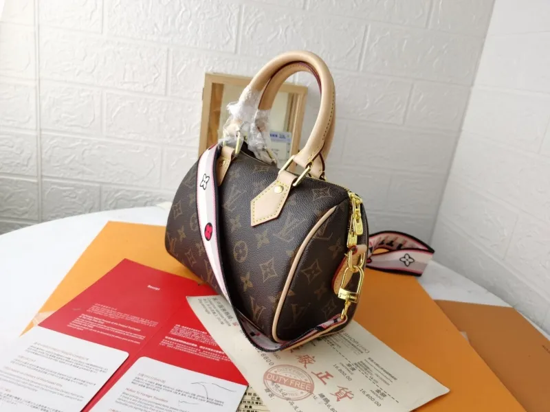 Alternative view of LV Speedy Bags-44