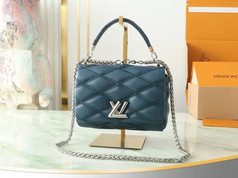 LV Twist Denim Bags-38