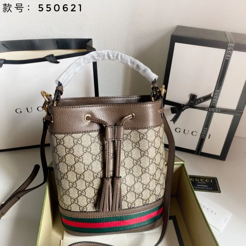 Gucci Bucket Bags-26