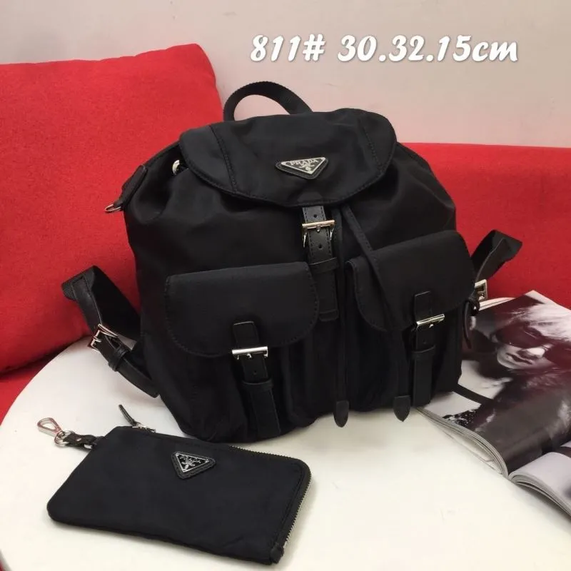 Alternative view of Prada Backpacks-4