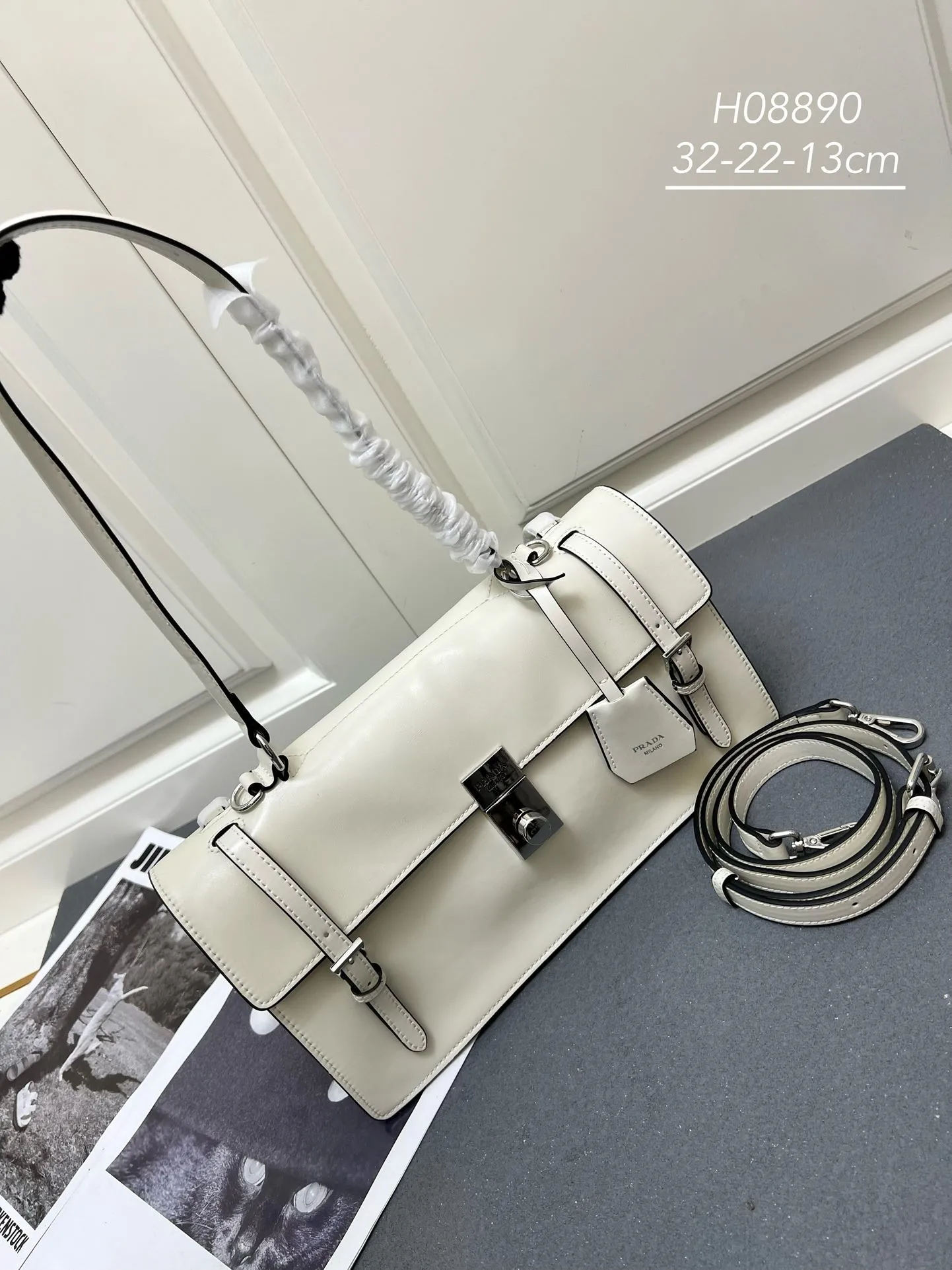 Alternative view of Prada Satchel Bags-813