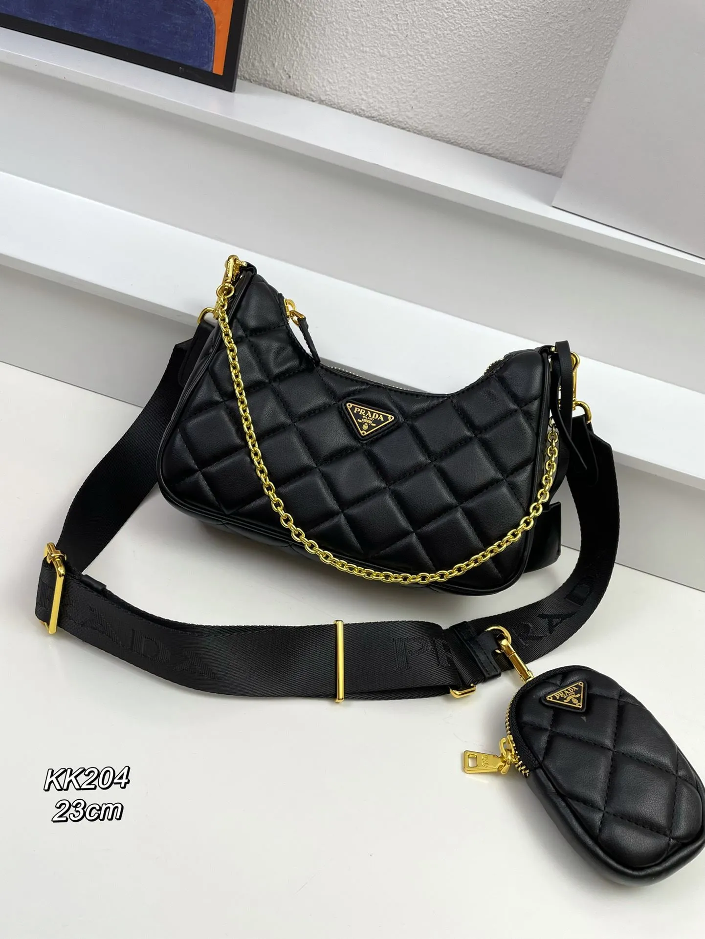 Prada Satchel Bags-961 - Image 4