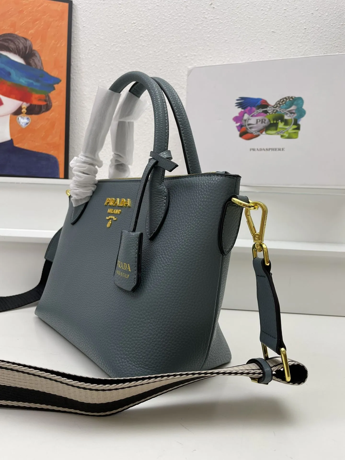 Prada Shopping Bags-288 - Image 5