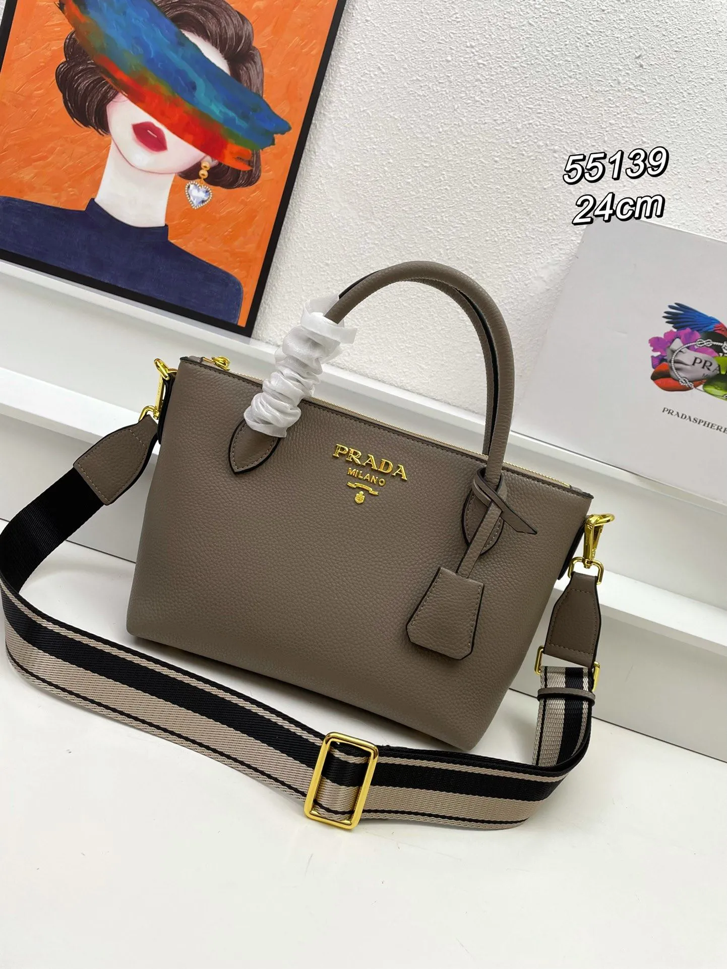 Alternative view of Prada Shopping Bags-293