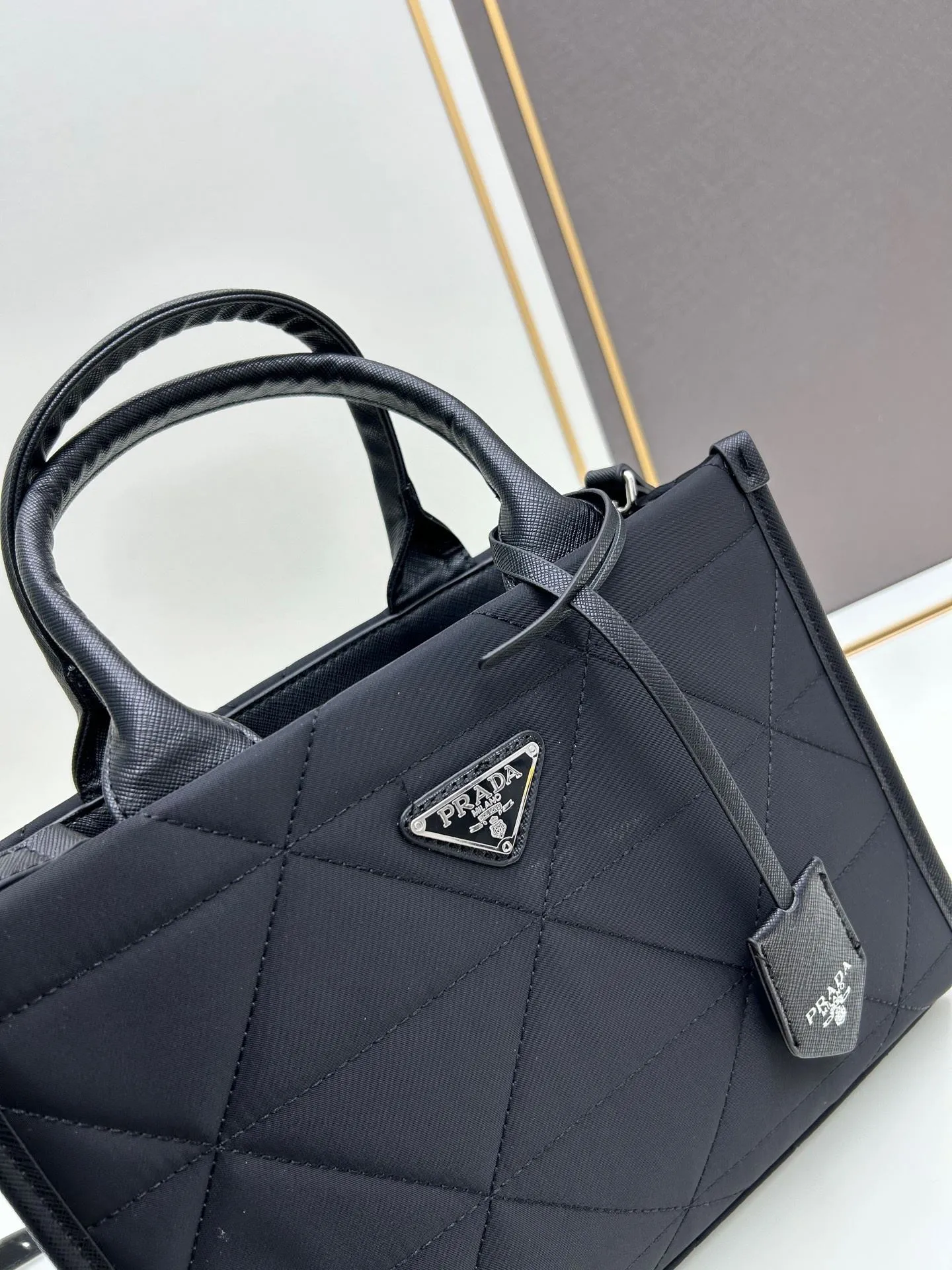 Prada Shopping Bags-375 - Image 4