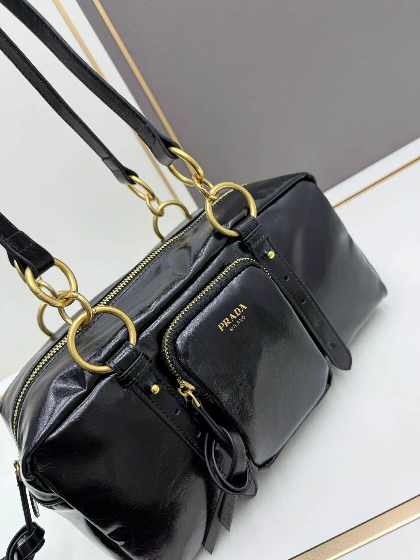 Prada Top Handle Bags-895 - Image 3