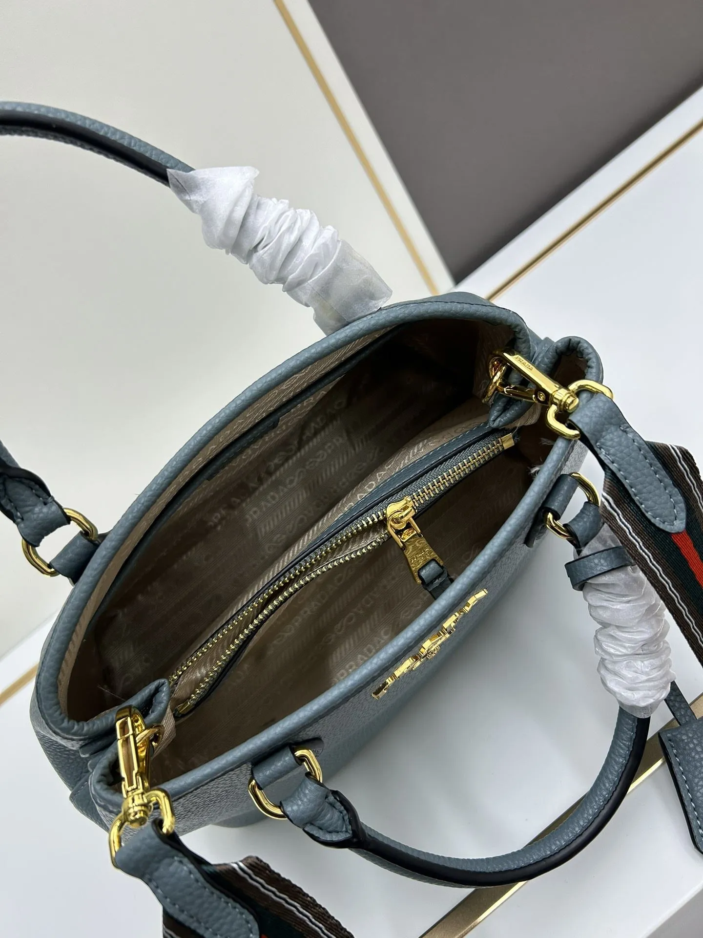 Prada Top Handle Bags-1012 - Image 7