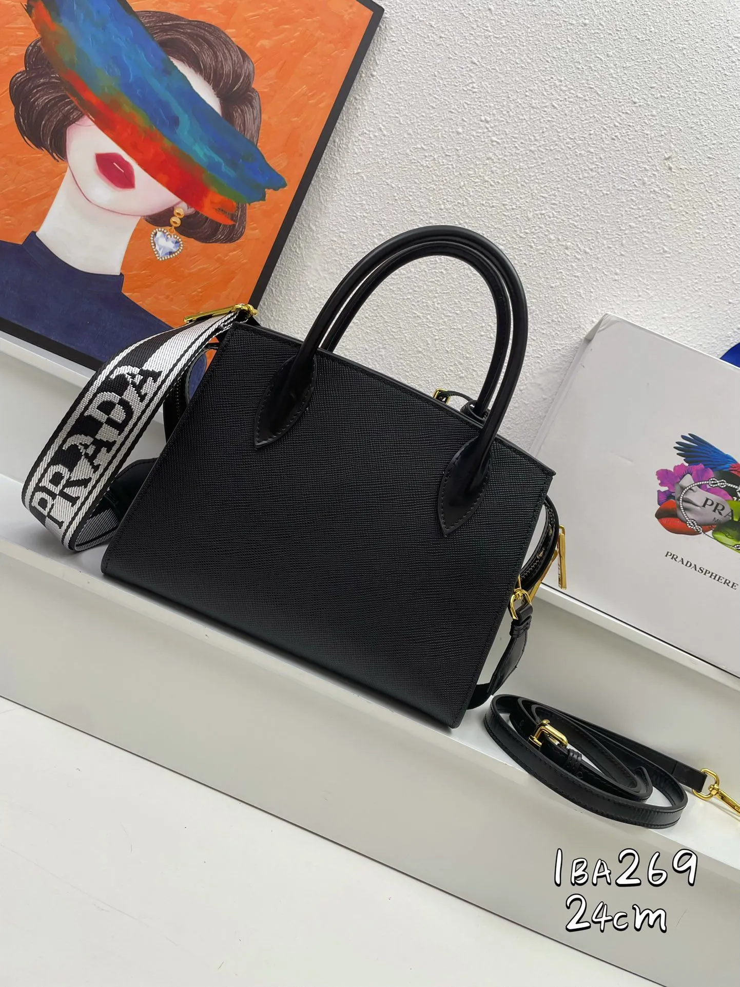 Alternative view of Prada Top Handle Bags-1030