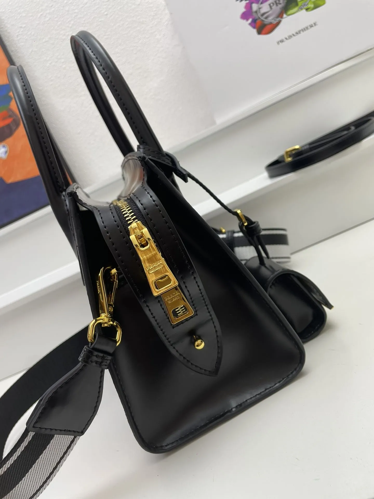 Prada Top Handle Bags-1030 - Image 4