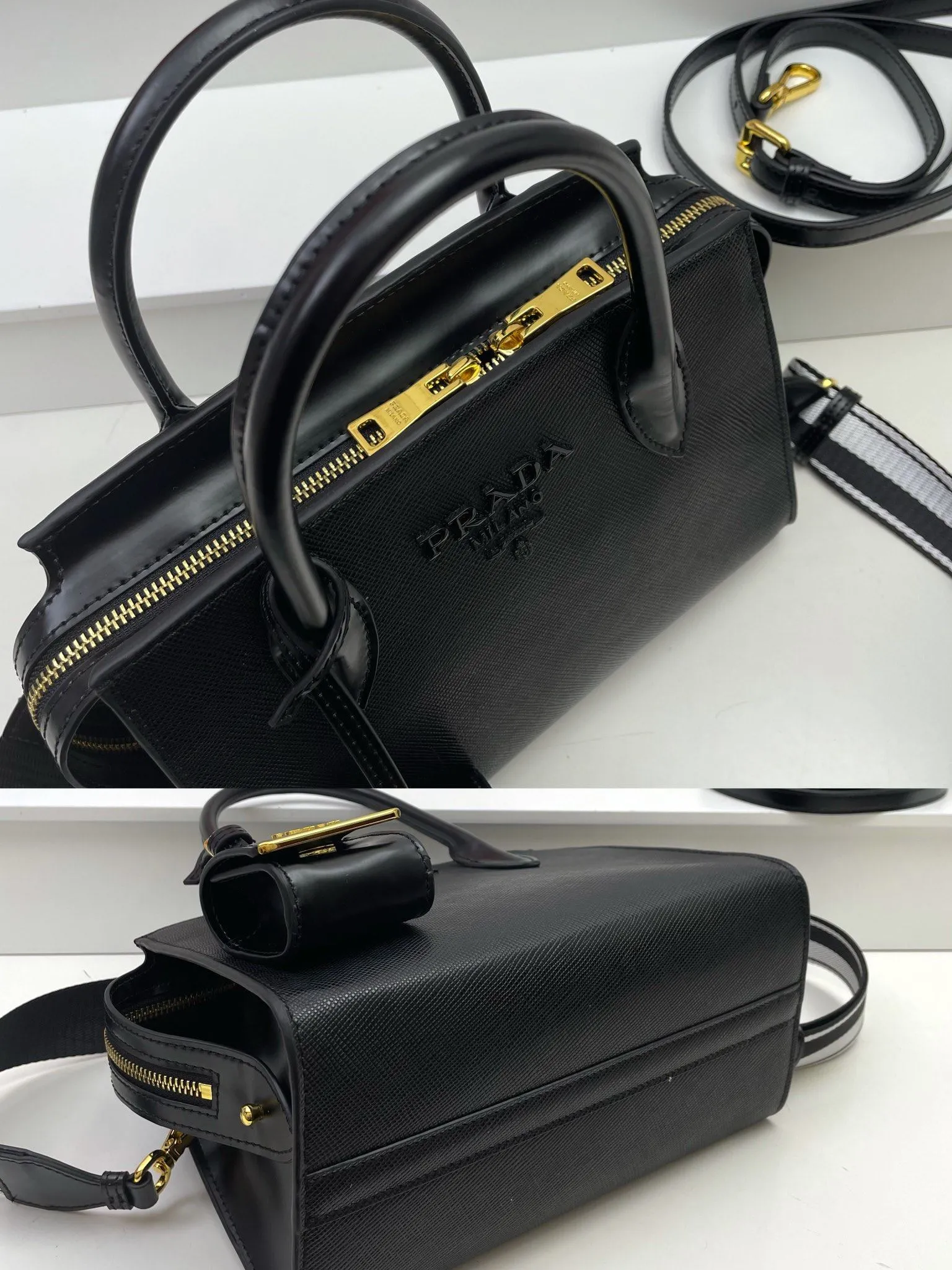 Prada Top Handle Bags-1030 - Image 8