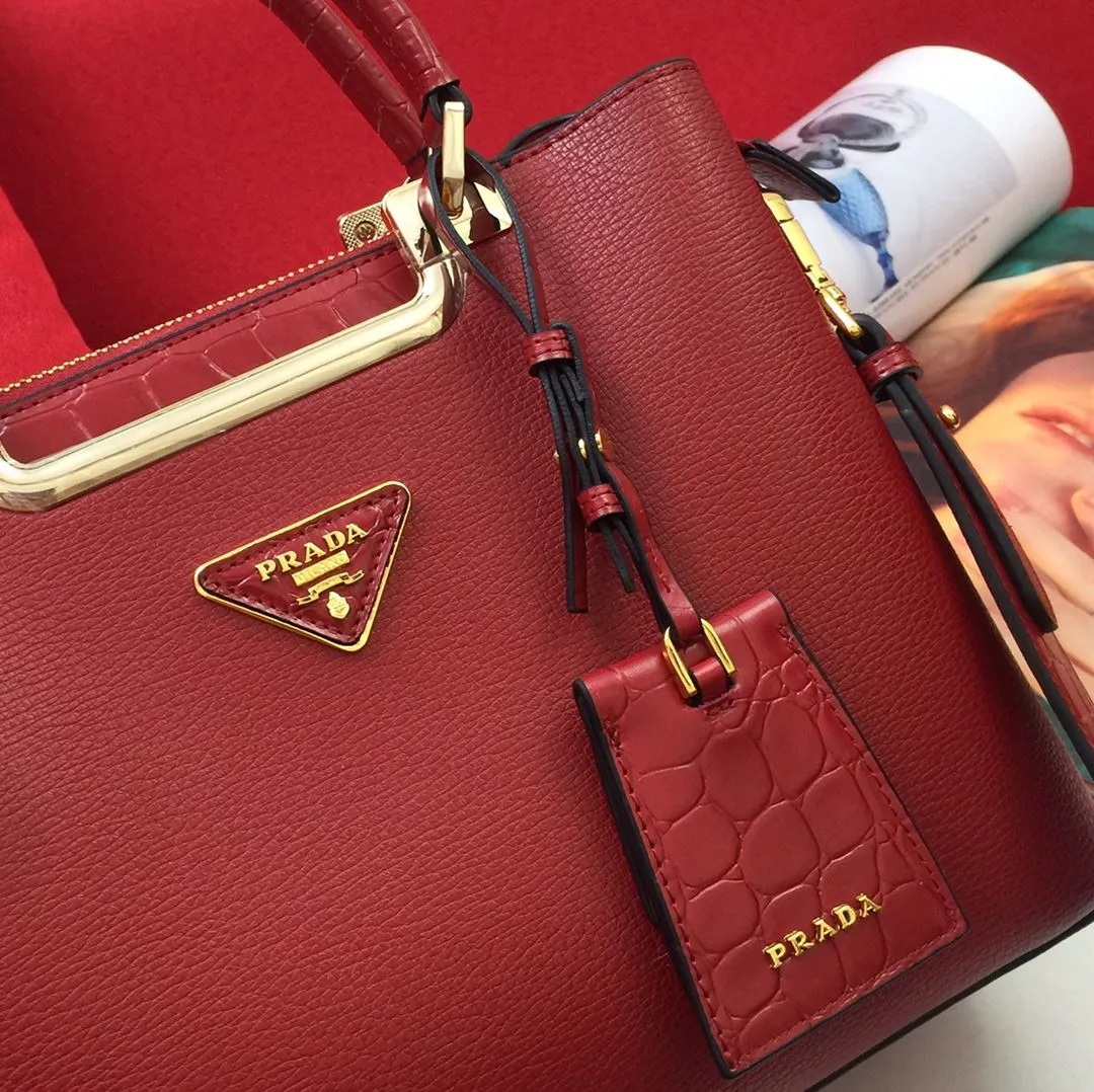 Prada Top Handle Bags-1057 - Image 4