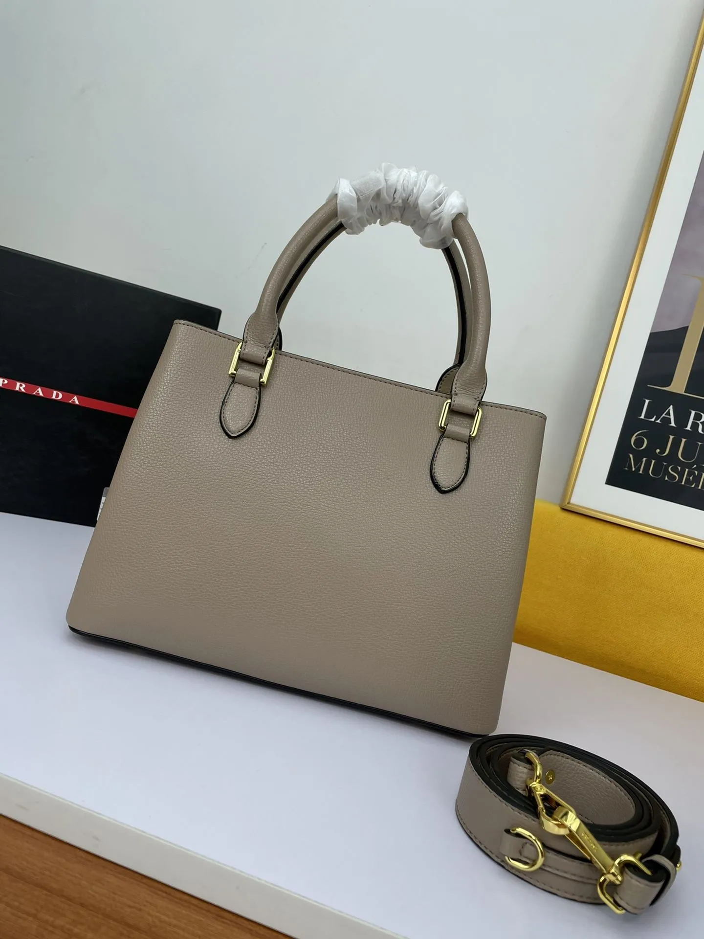 Prada Top Handle Bags-1070 - Image 3