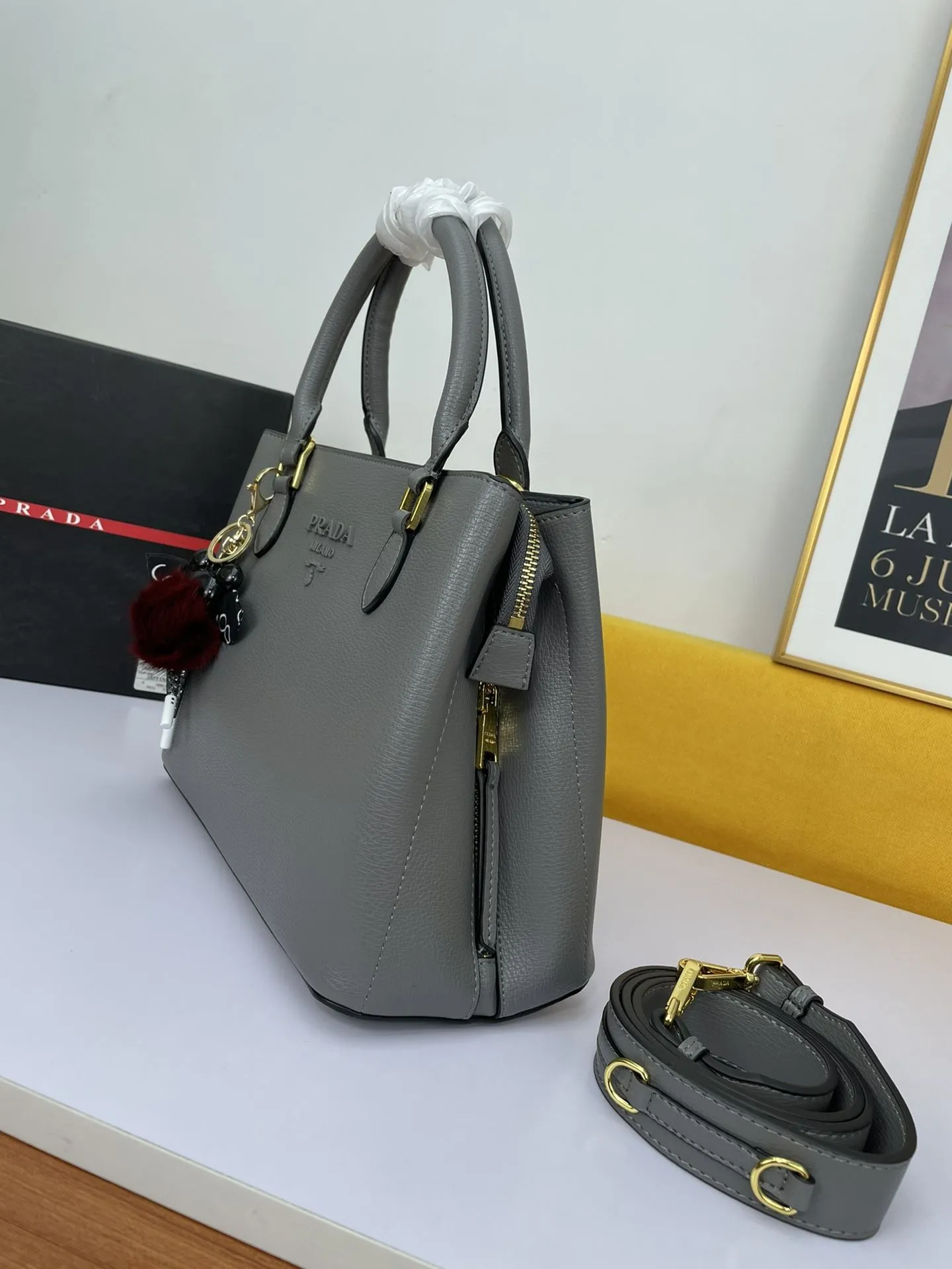 Alternative view of Prada Top Handle Bags-1071