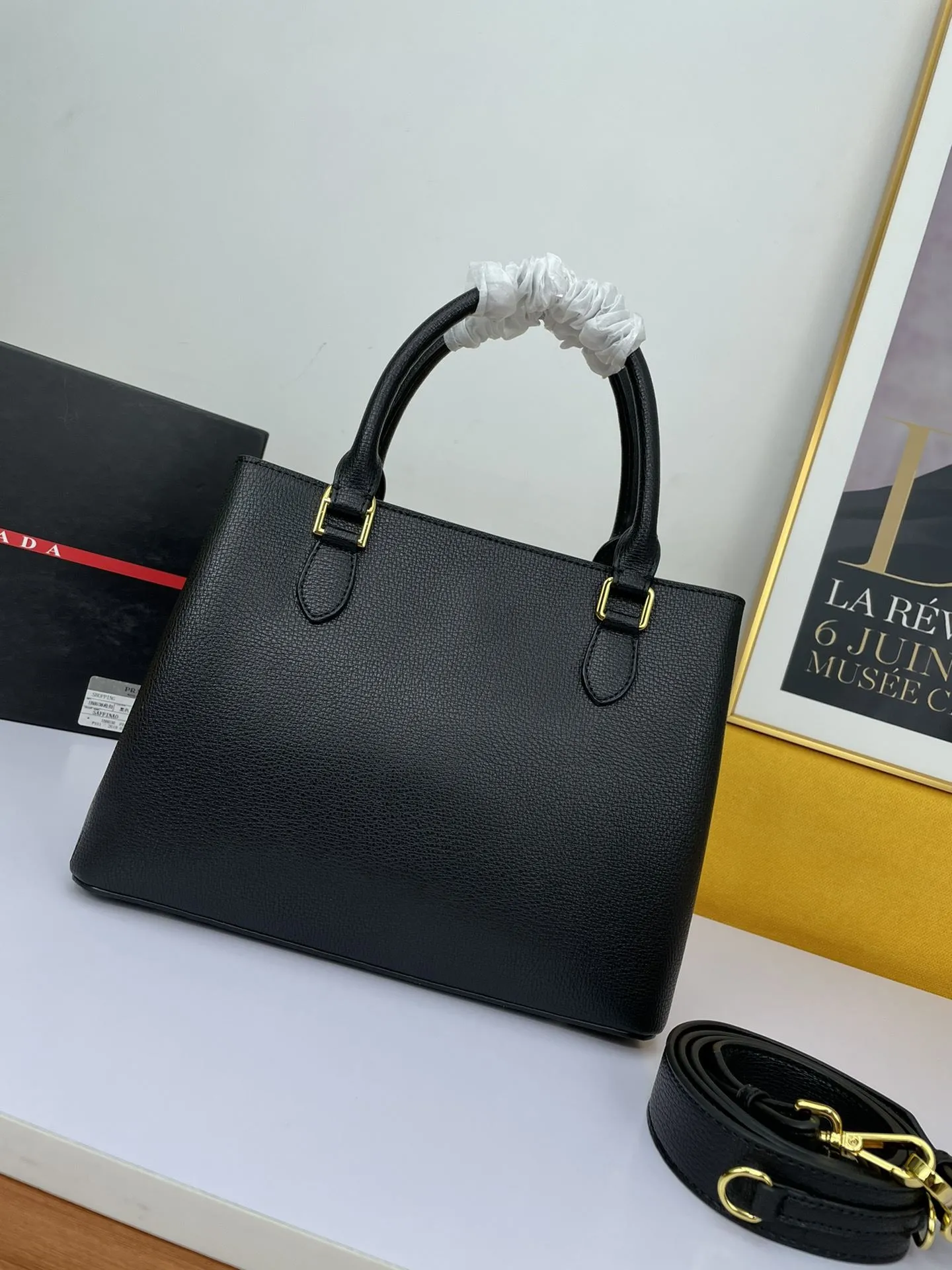 Prada Top Handle Bags-1074 - Image 3