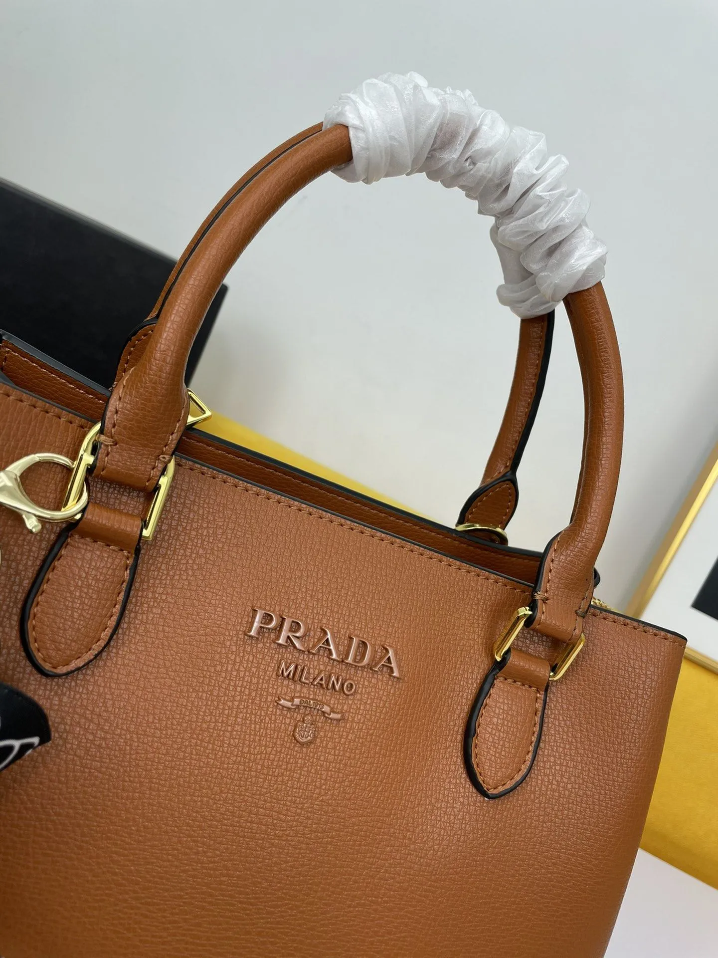 Prada Top Handle Bags-1075 - Image 4