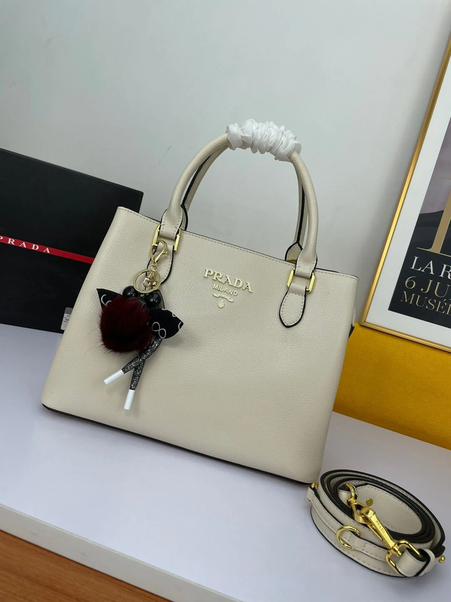 Prada Top Handle Bags-1076 - Image 3