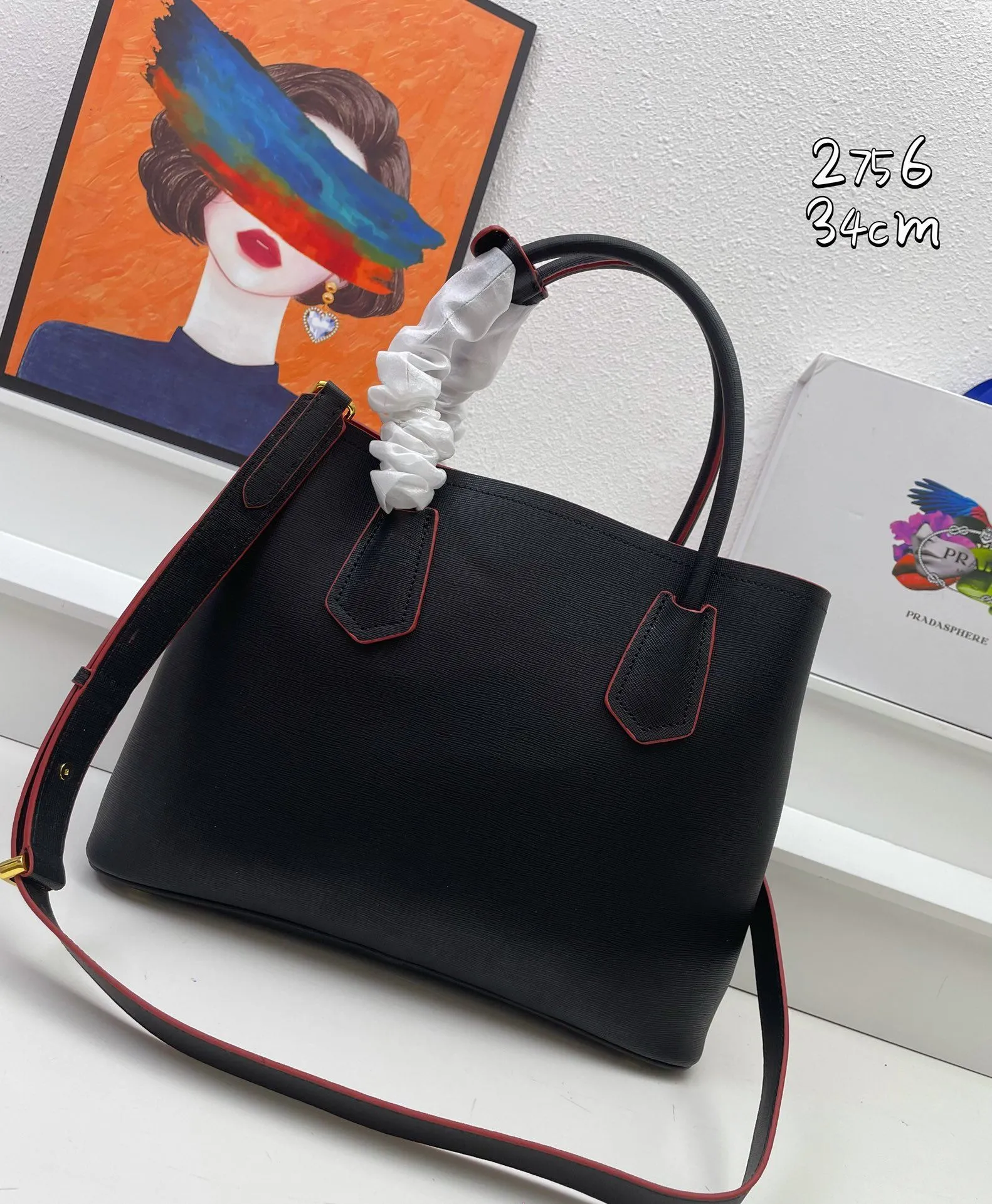 Alternative view of Prada Top Handle Bags-1096