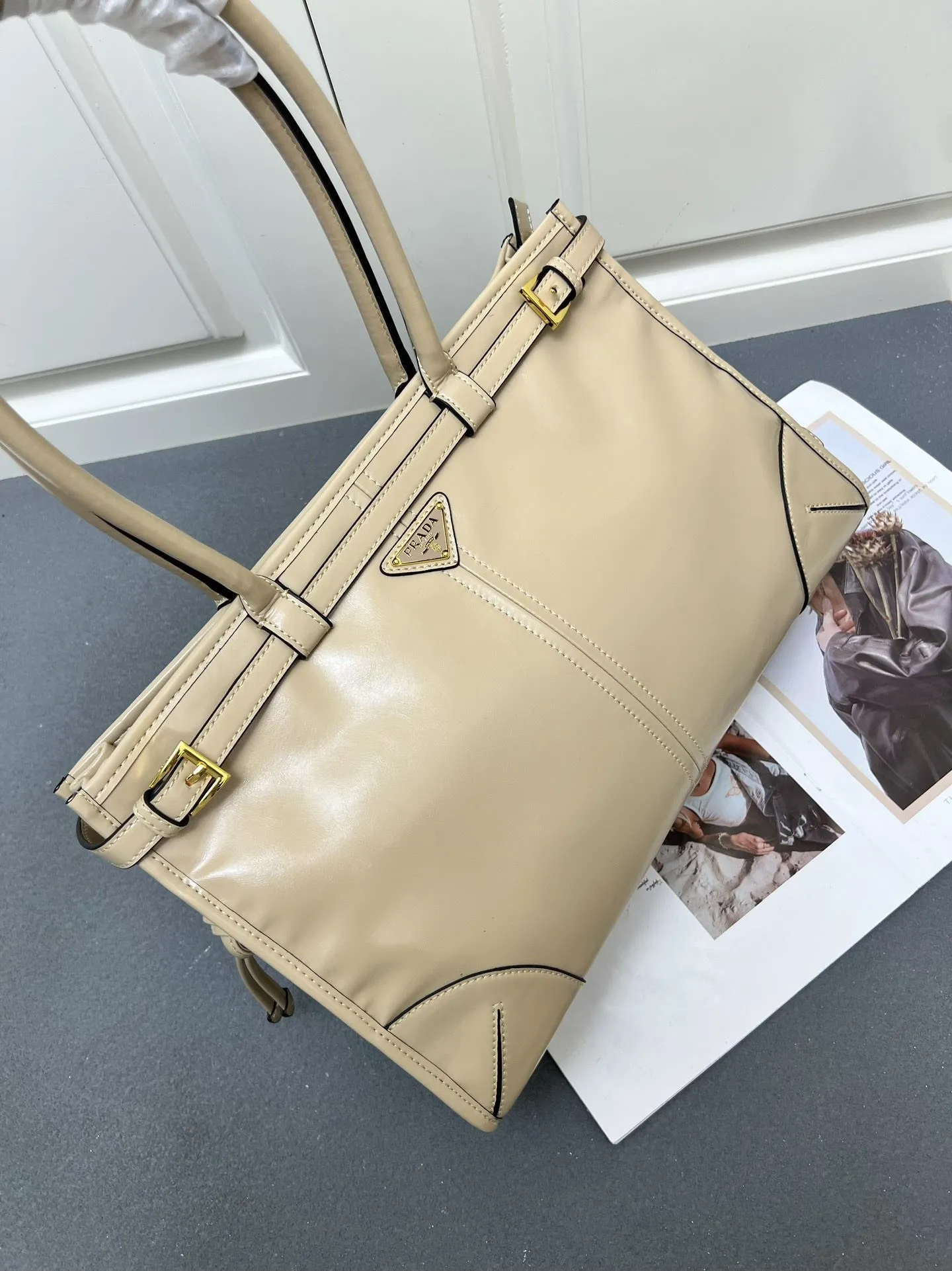 Prada Top Handle Bags-1146 - Image 4