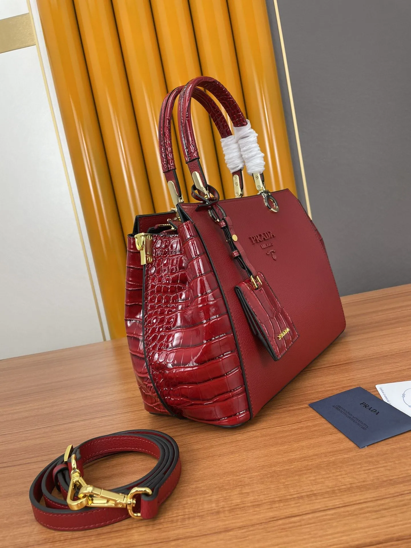 Alternative view of Prada Top Handle Bags-1150