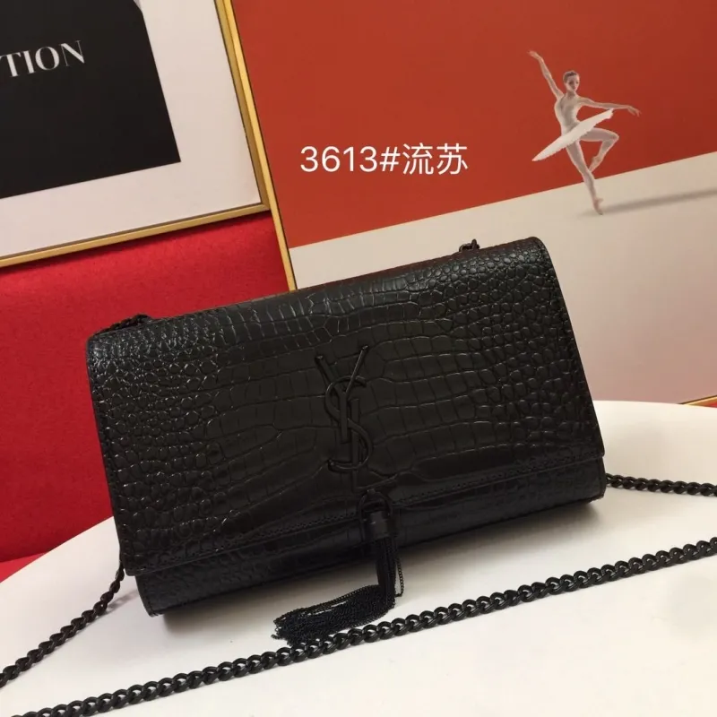 Alternative view of YSL Satchel Bags-55