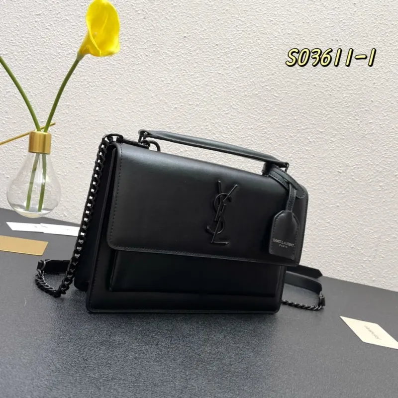 Alternative view of YSL Satchel Bags-84