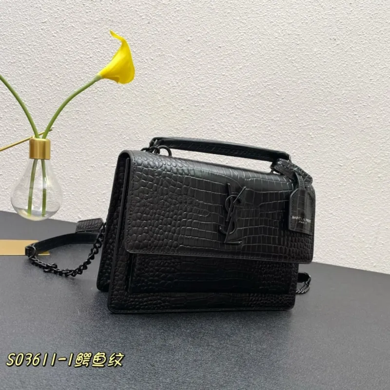 Alternative view of YSL Satchel Bags-85