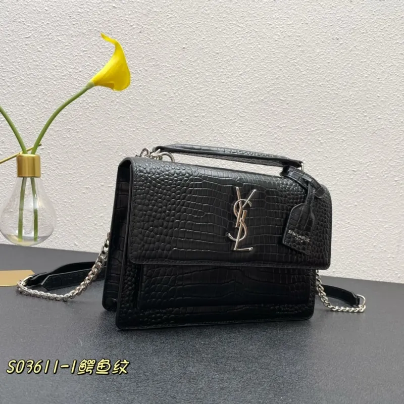 Alternative view of YSL Satchel Bags-86