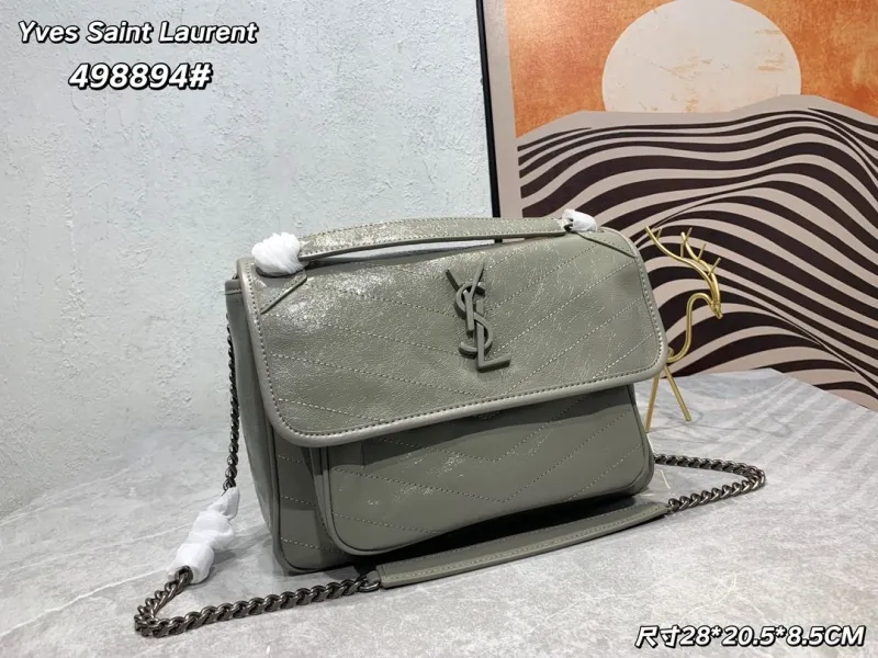 Alternative view of YSL Satchel Bags-637