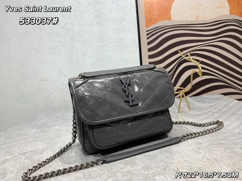 Alternative view of YSL Satchel Bags-643