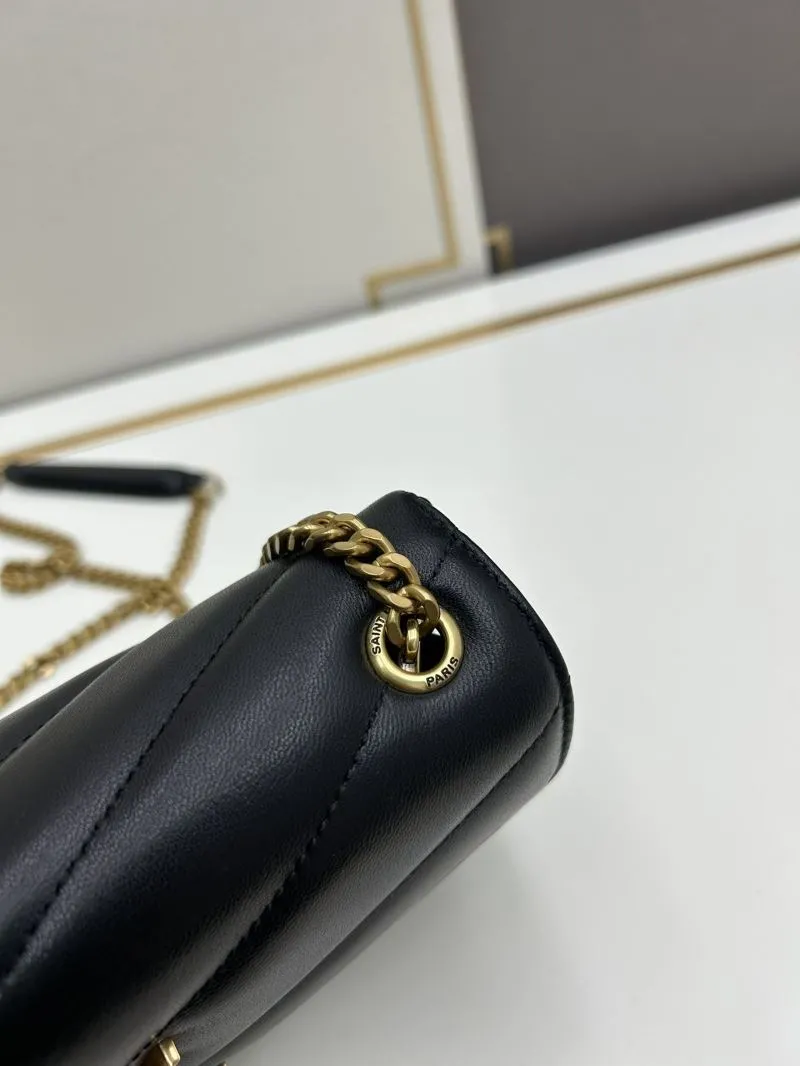 YSL Black Chain Crossbody Bag 821749 - Image 5