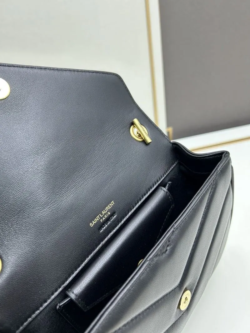 YSL Black Chain Crossbody Bag 821749 - Image 8
