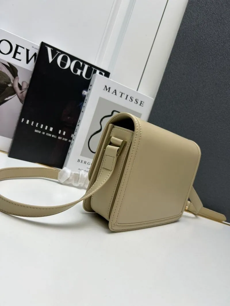 YSL Beige Large Satchel Crossbody Bag Z12088 - Image 3