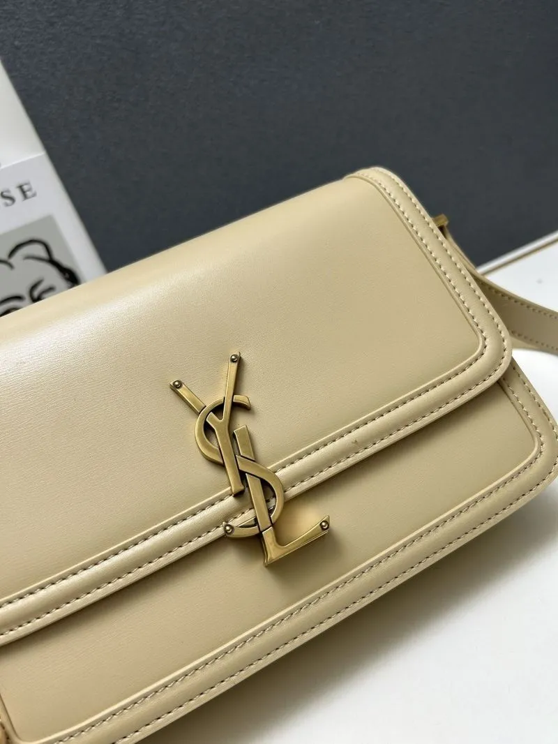 YSL Beige Large Satchel Crossbody Bag Z12088 - Image 5