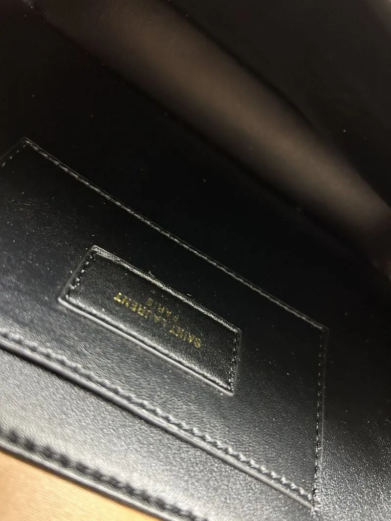 YSL Brown Large Satchel Bag Z12088 - Image 7