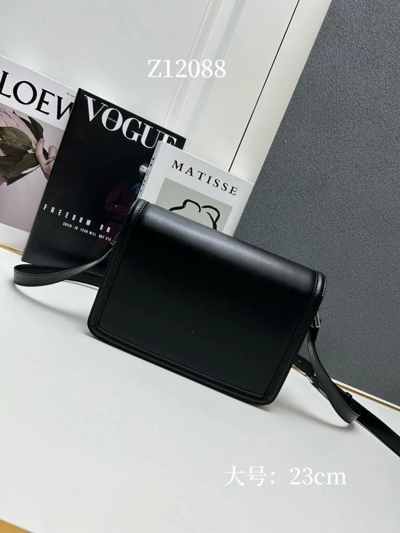 YSL Black Large Satchel Bag Z12088