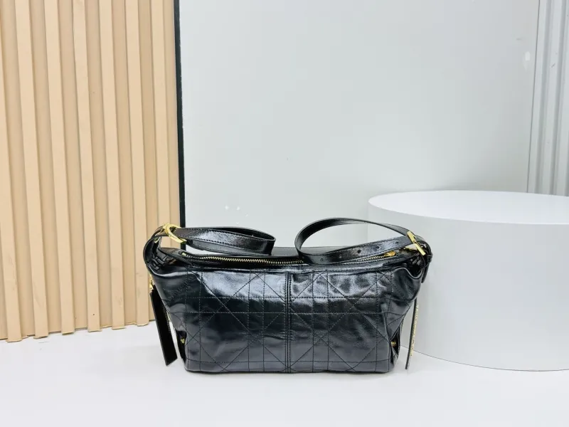Christian Dior Black Satchel Bag 886