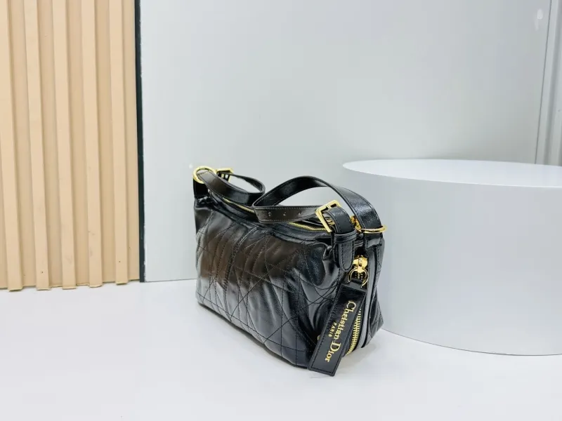 Christian Dior Black Satchel Bag 886 - Image 3