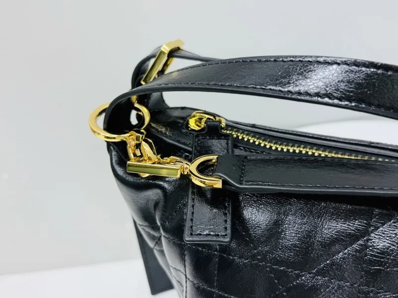 Christian Dior Black Satchel Bag 886 - Image 6