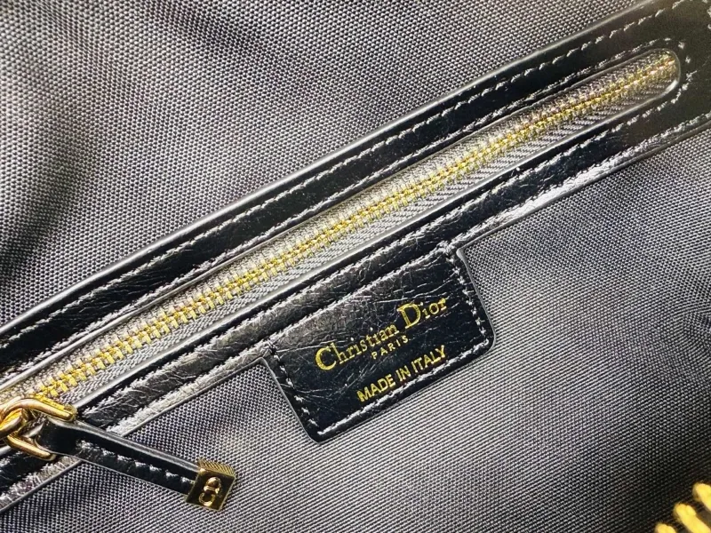 Christian Dior Black Satchel Bag 886 - Image 9