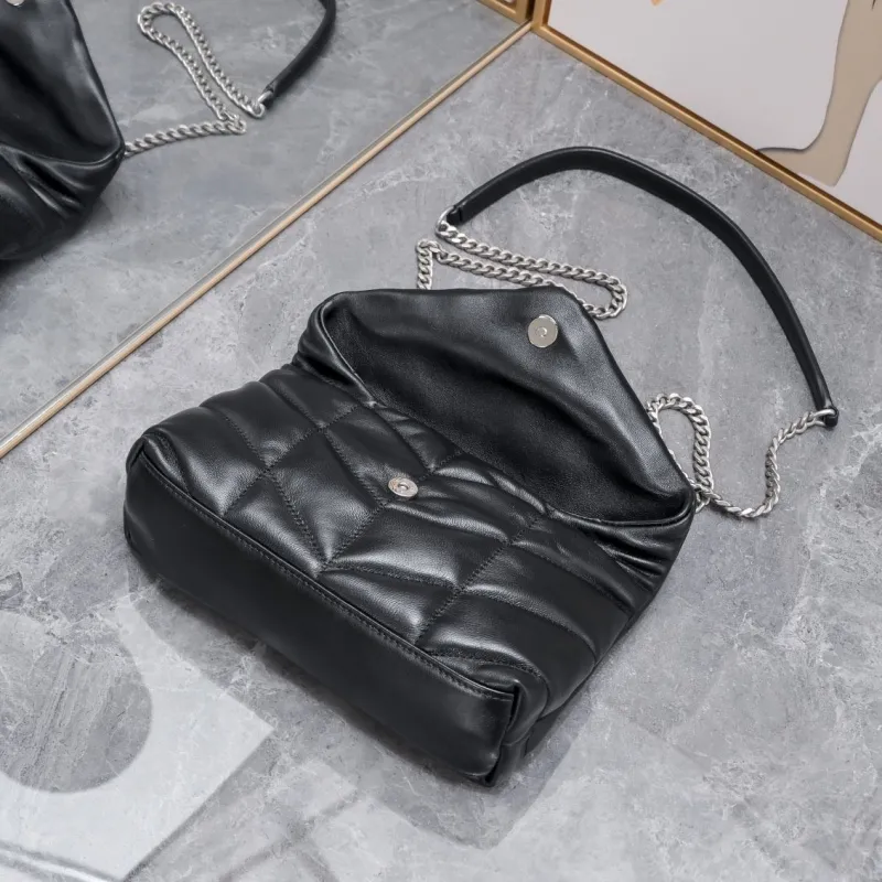 YSL Black Satchel Bag 892 - Image 6