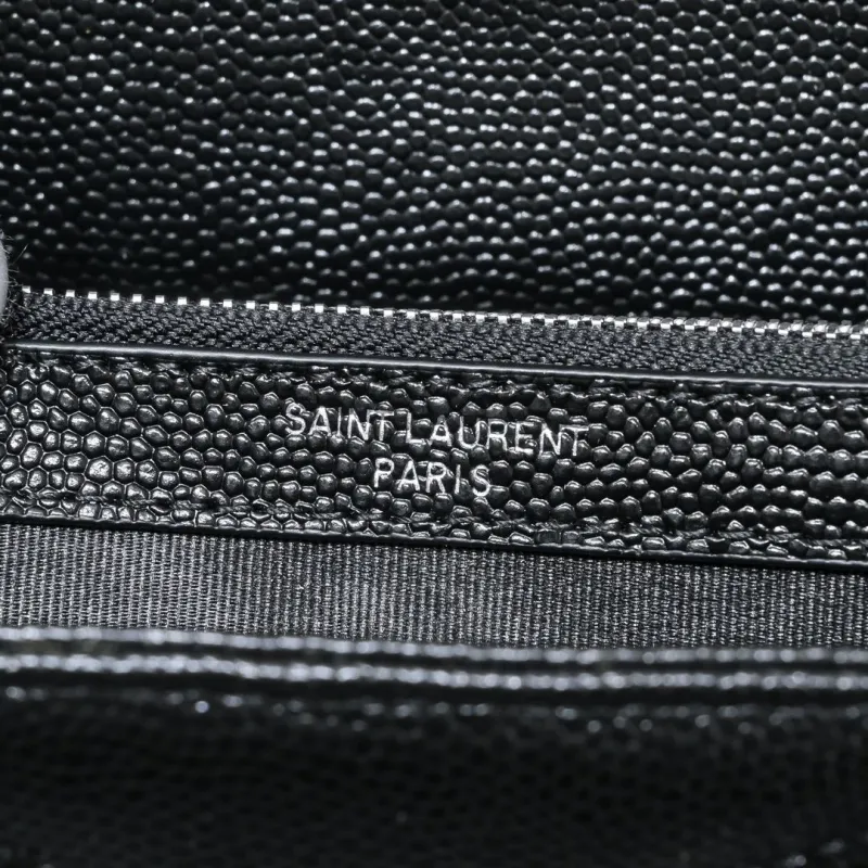 YSL Black Chain Crossbody Bag Model 1740 - Image 8