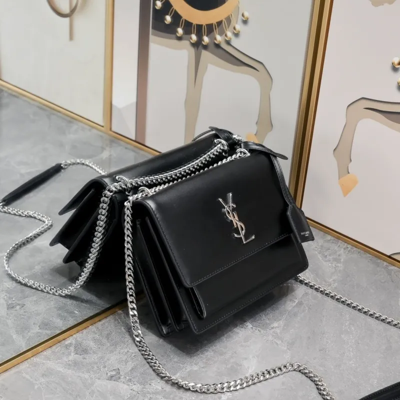 Alternative view of YSL Satchel Bags-902