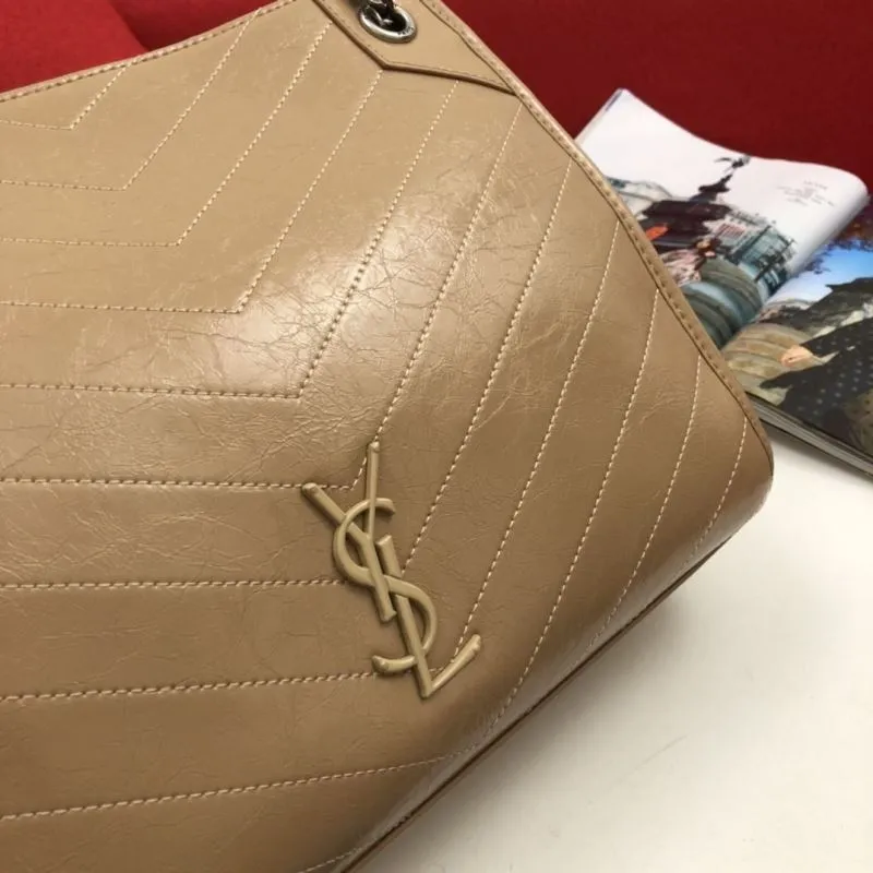 Saint Laurent Beige Chain Shoulder Bag 224 - Image 4