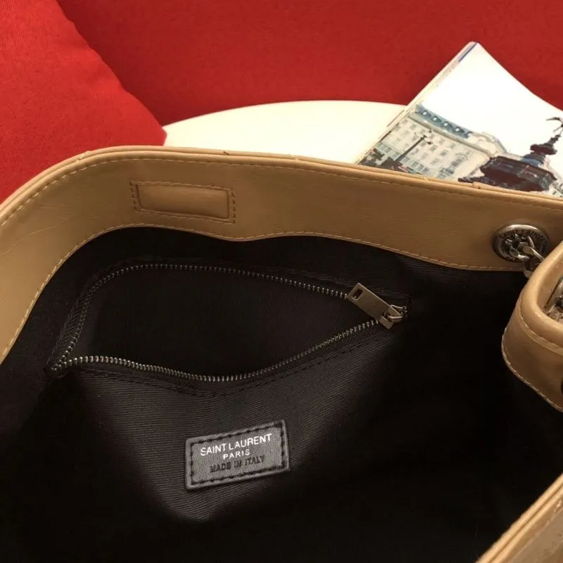 Saint Laurent Beige Chain Shoulder Bag 224 - Image 9