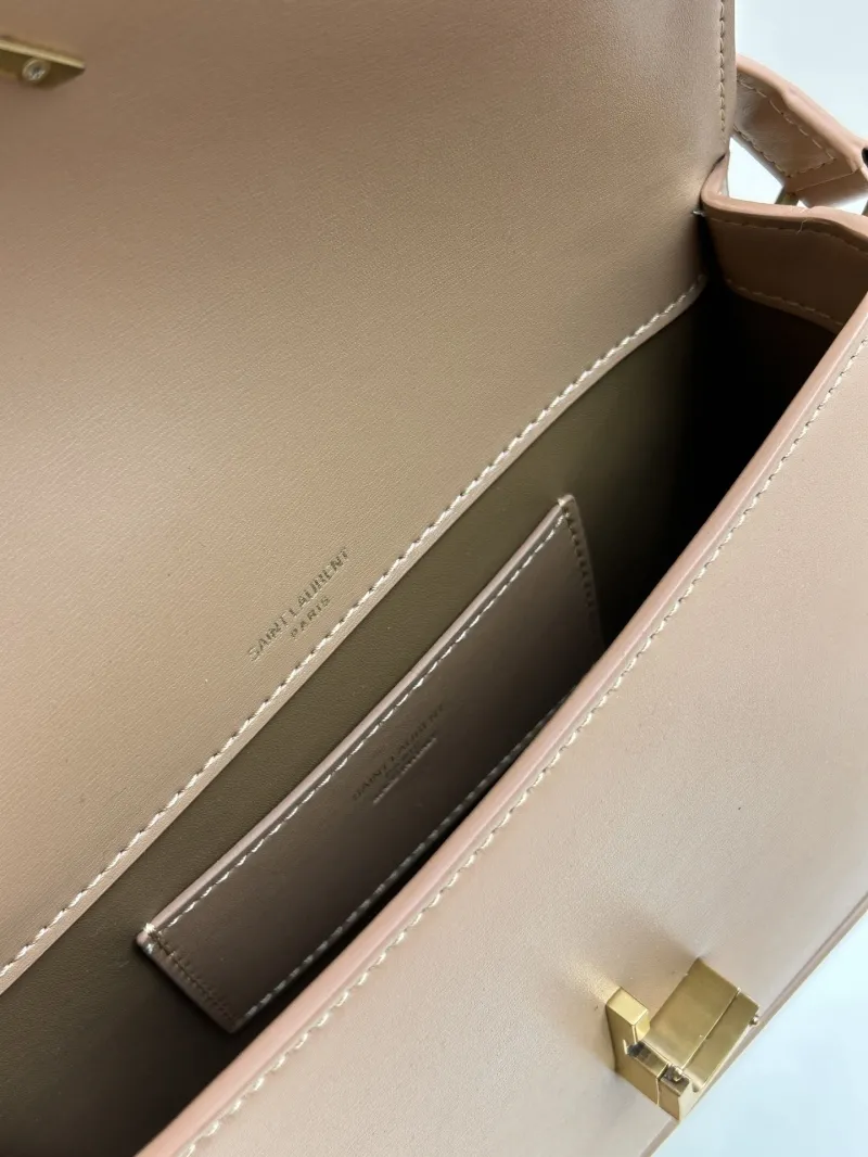 YSL Beige Top Handle Shoulder Bag 76 - Image 8