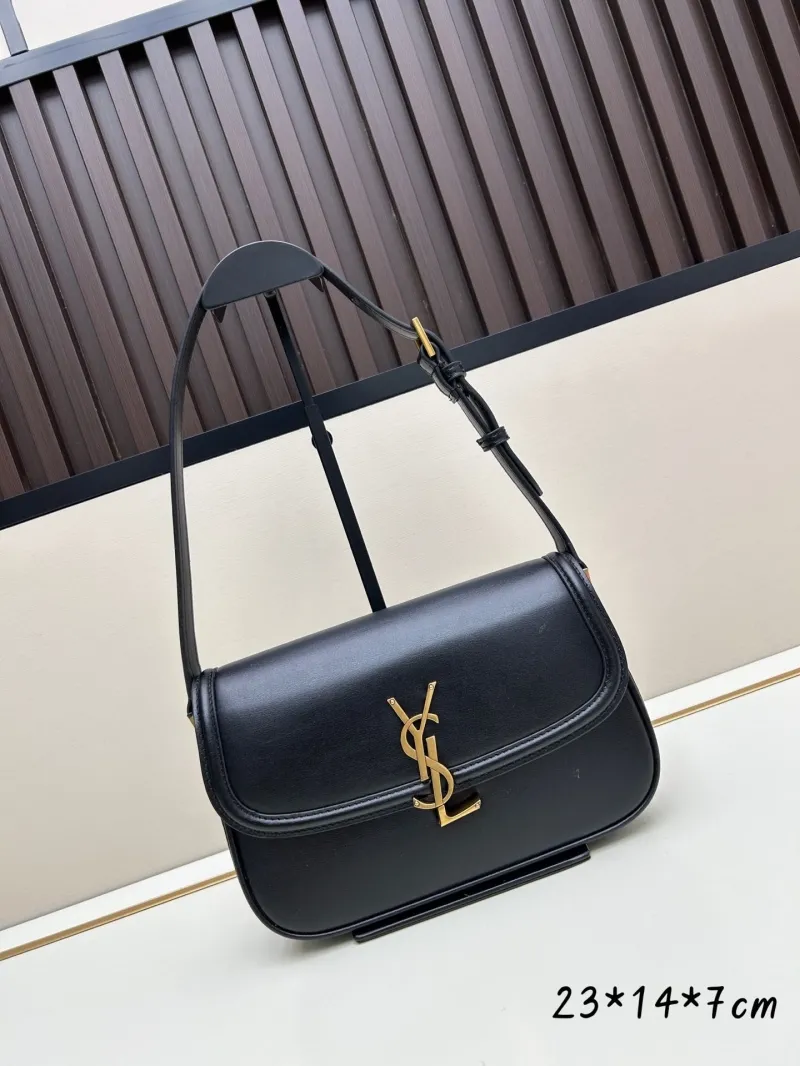 YSL Black Top Handle Bag 78