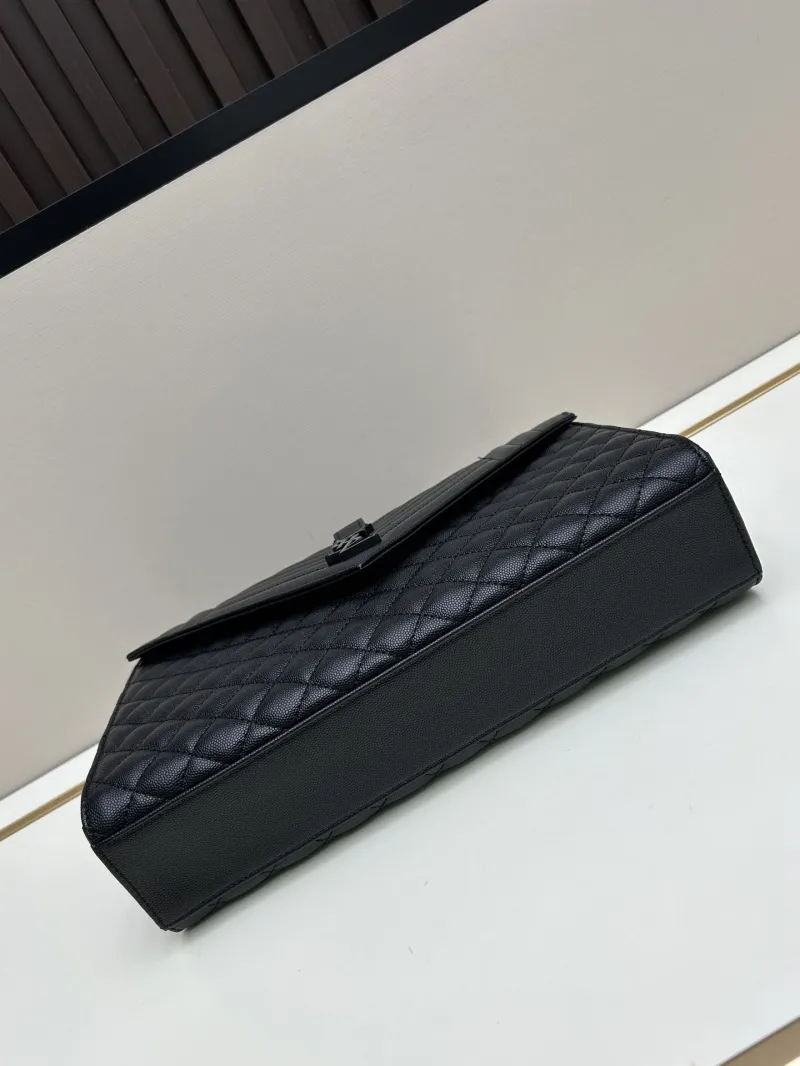 YSL Black Top Handle Bag 97 - Image 5