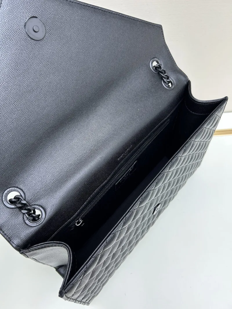 YSL Black Top Handle Bag 97 - Image 6