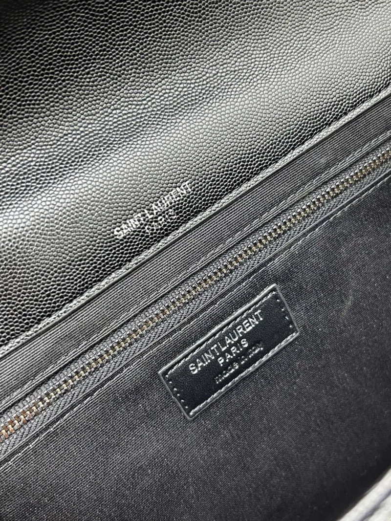 YSL Black Top Handle Bag 97 - Image 7